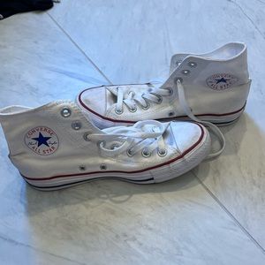 White High Top Converse